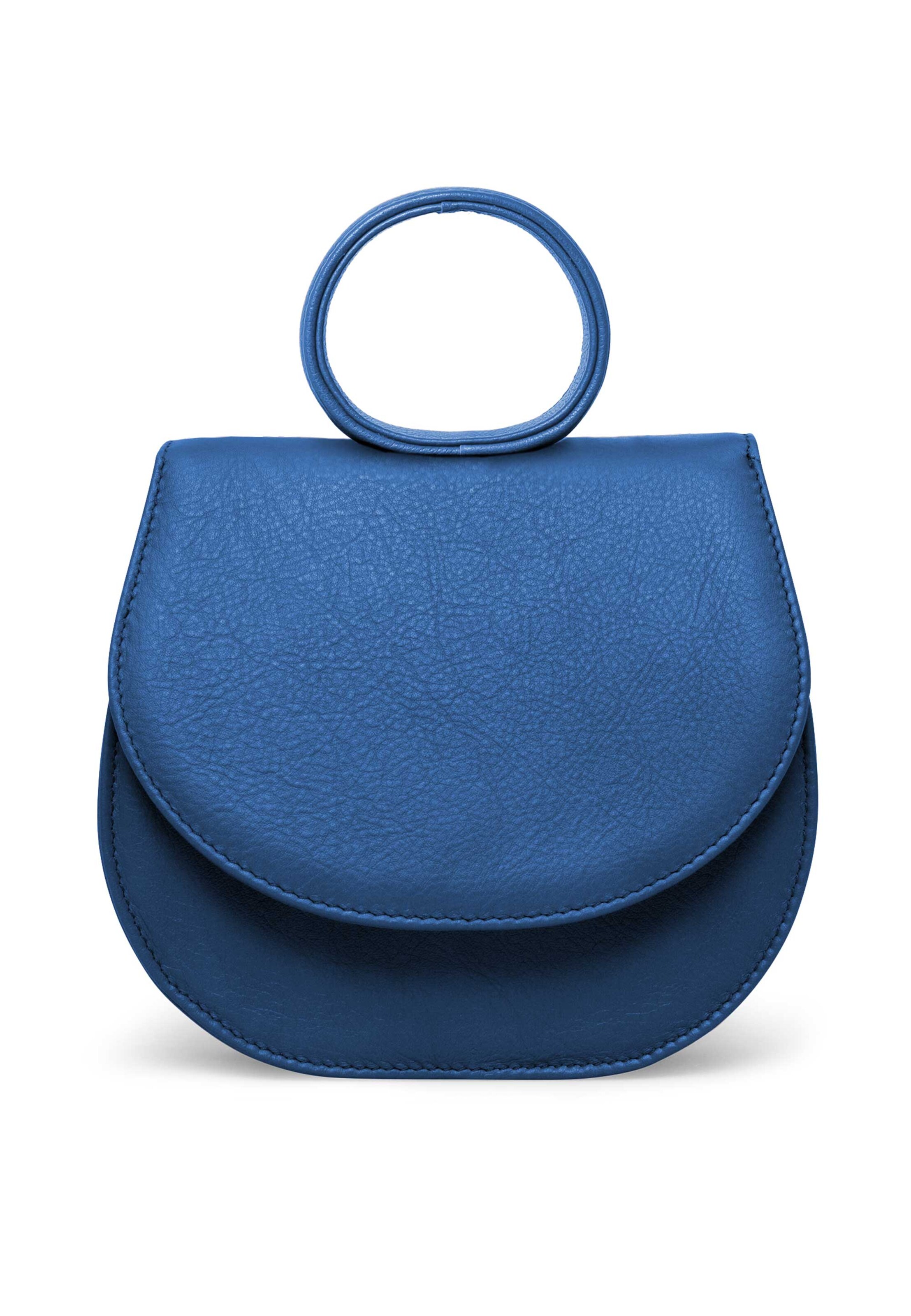 Gretchen Schultertasche 'Ebony Mini Loop Bag' in Blau: Vorderseite