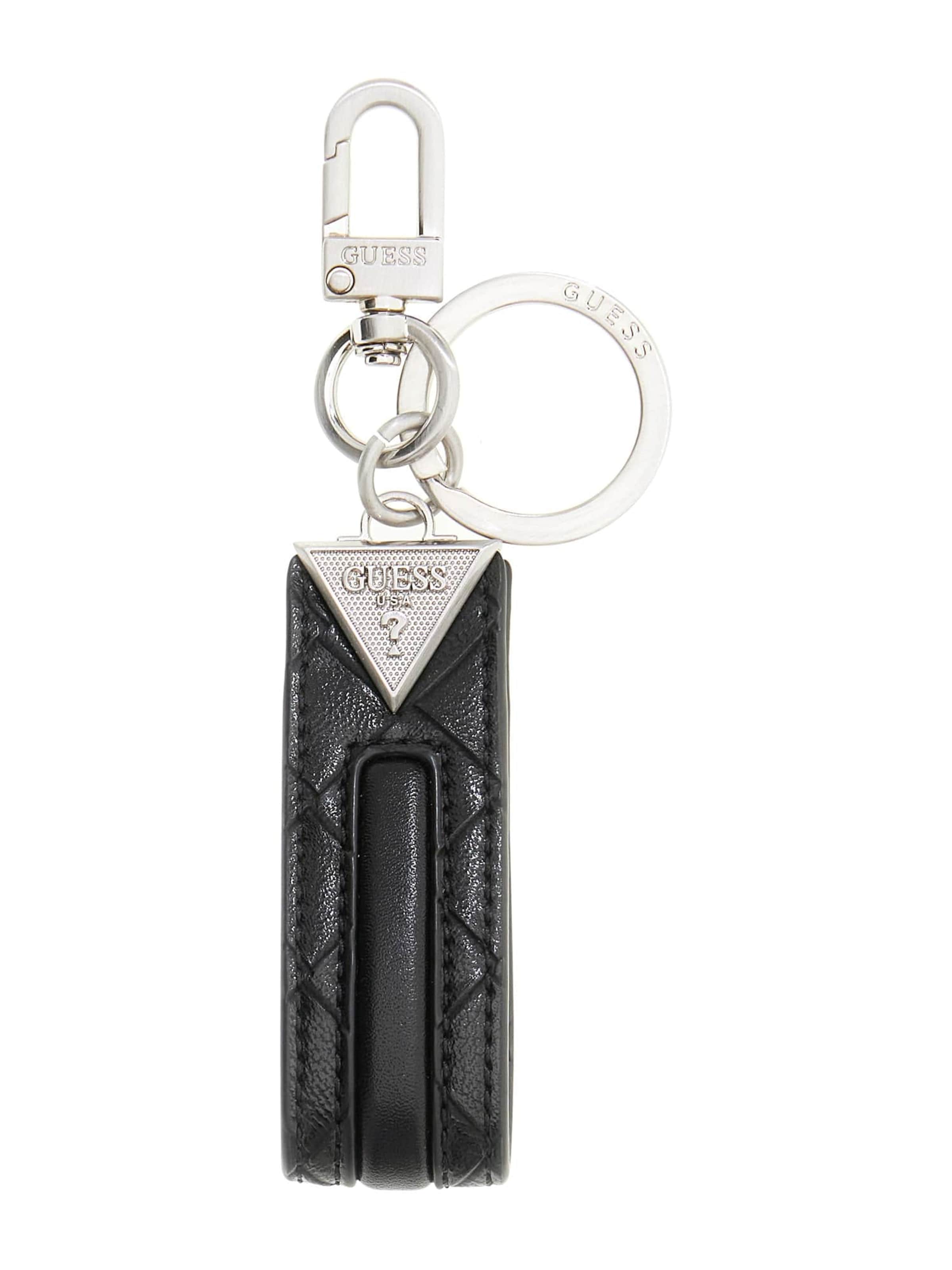 GUESS Key Ring 'Torino' in Black: front