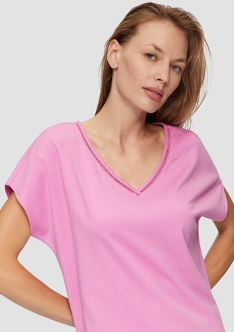 T-shirt s.Oliver en rose