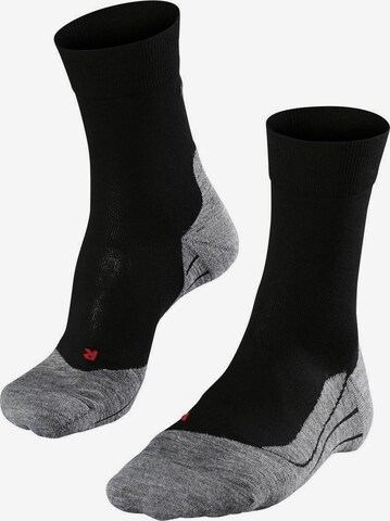 FALKE Athletic Socks 'RU4' in Black