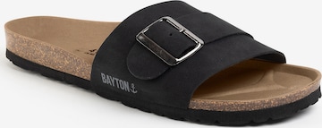 Bayton Pantolette 'Sombrero' in Schwarz