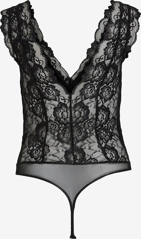 VILA Lingerie body 'Regalia' in Zwart