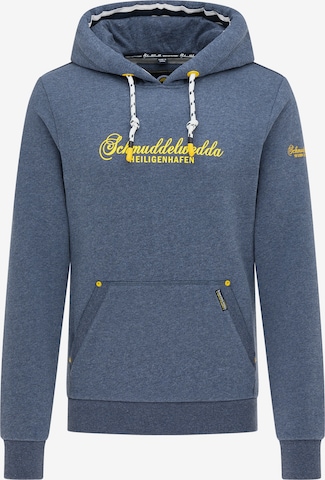 Schmuddelwedda Sweatshirt in Blau: predná strana