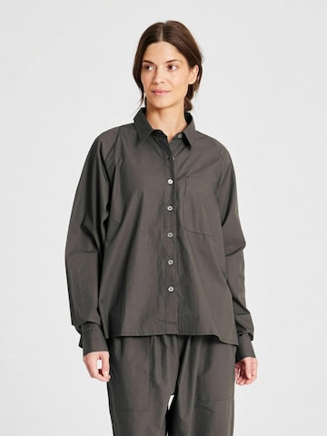 Camicia da donna 'Bella' di Gai+Lisva in grigio: frontale