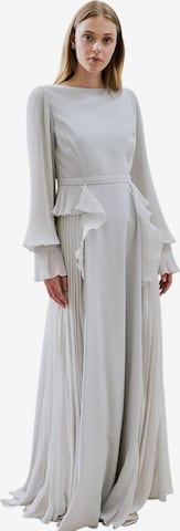 MANUKA Kleid in Grau: Vorderseite