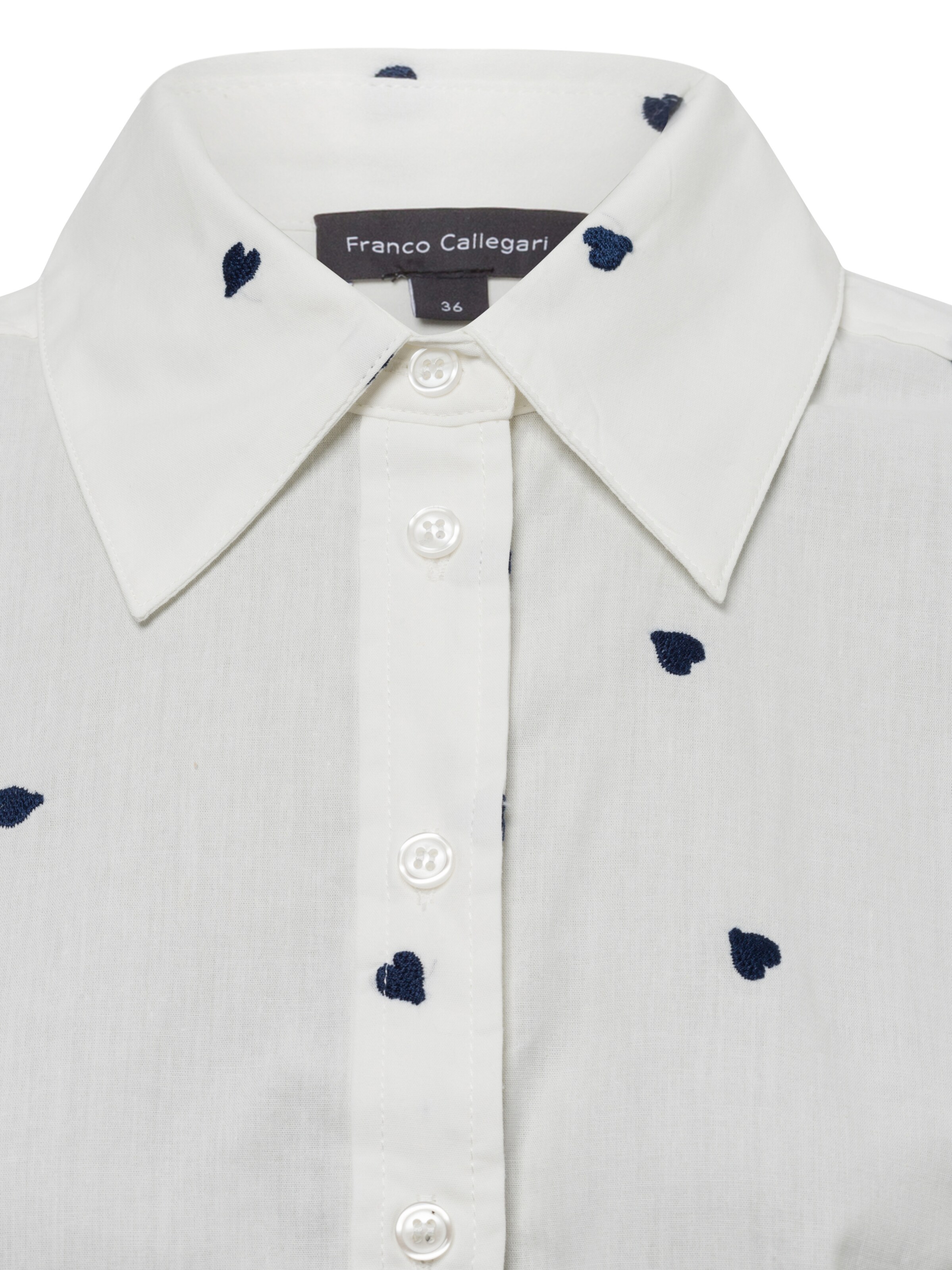 Franco Callegari Bluse in Weiß