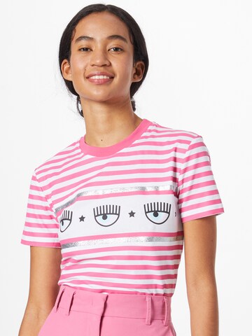 Chiara Ferragni T-Shirt in Pink: Vorderseite