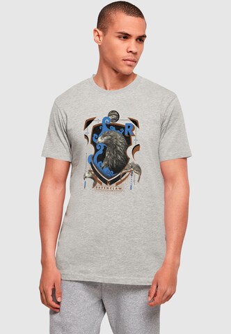 ABSOLUTE CULT T-Shirt 'Harry Potter - Ravenclaw Shield' in Grau: Vorderseite