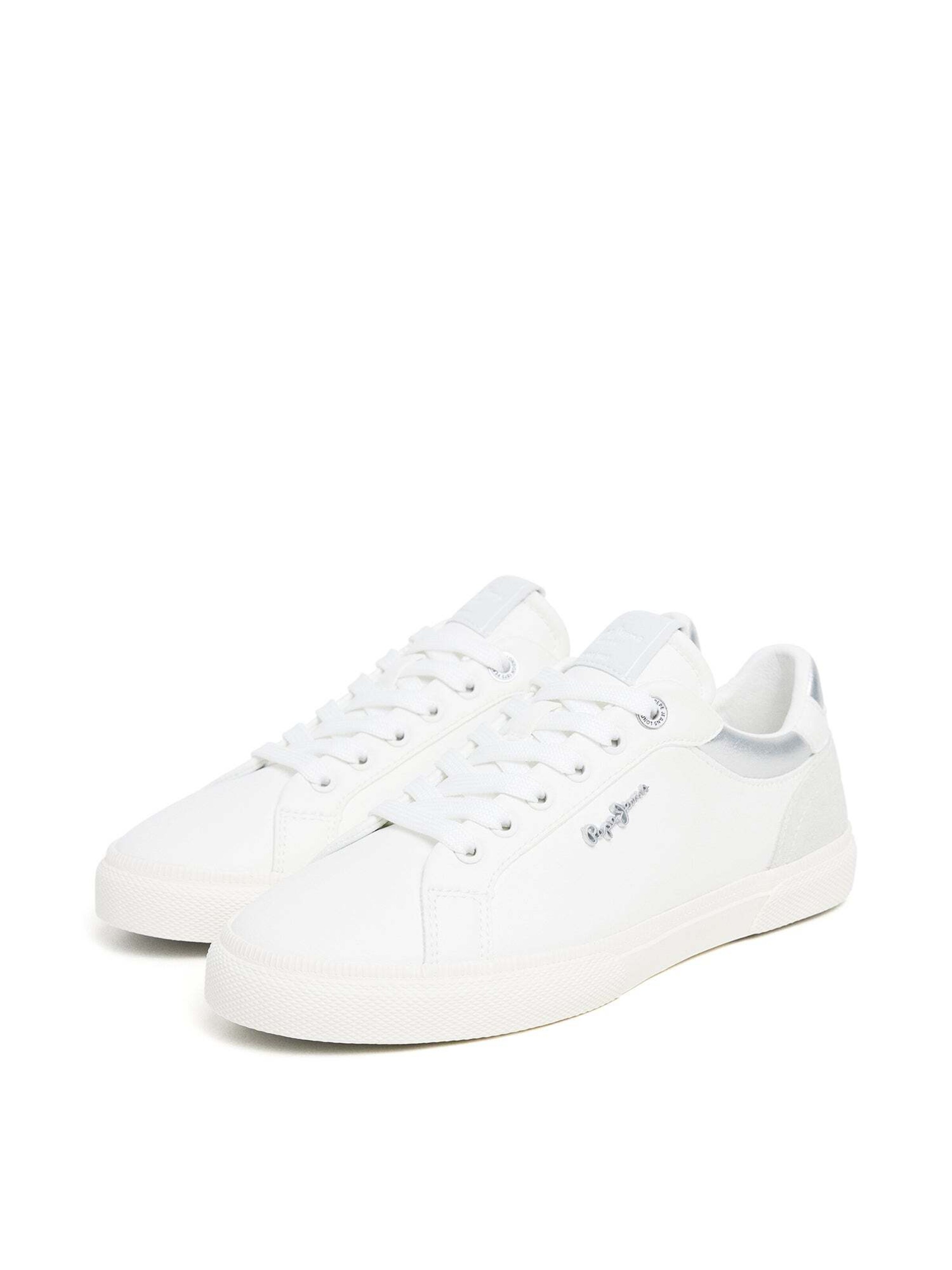 Baskets basses 'KENTON' Pepe Jeans en blanc