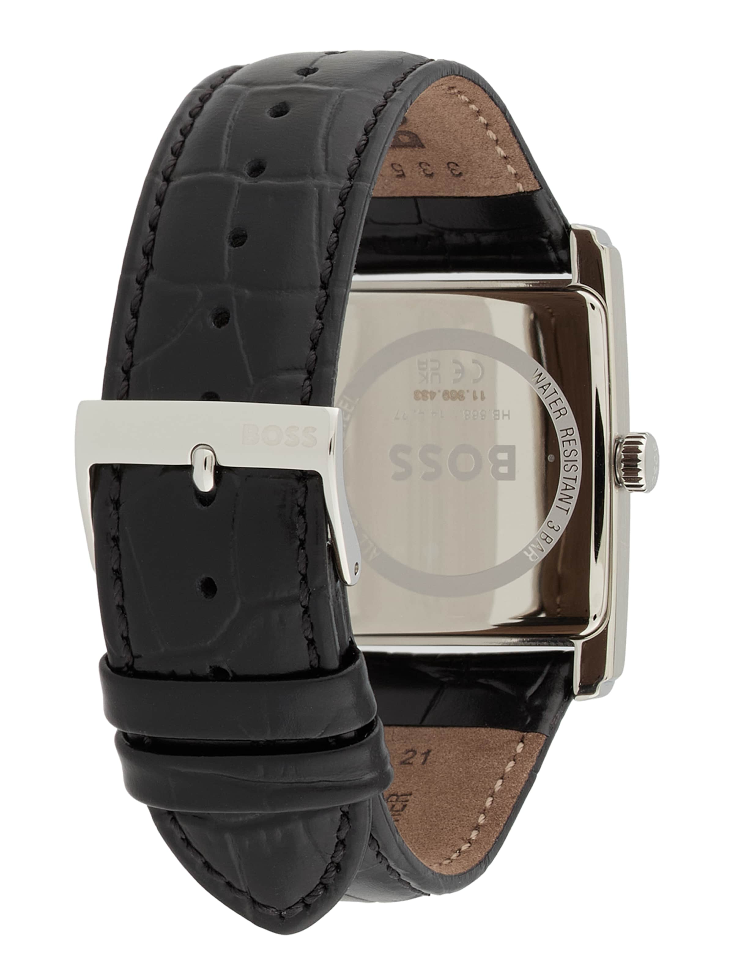 BOSS Uhr 'Principle Dress' in Schwarz