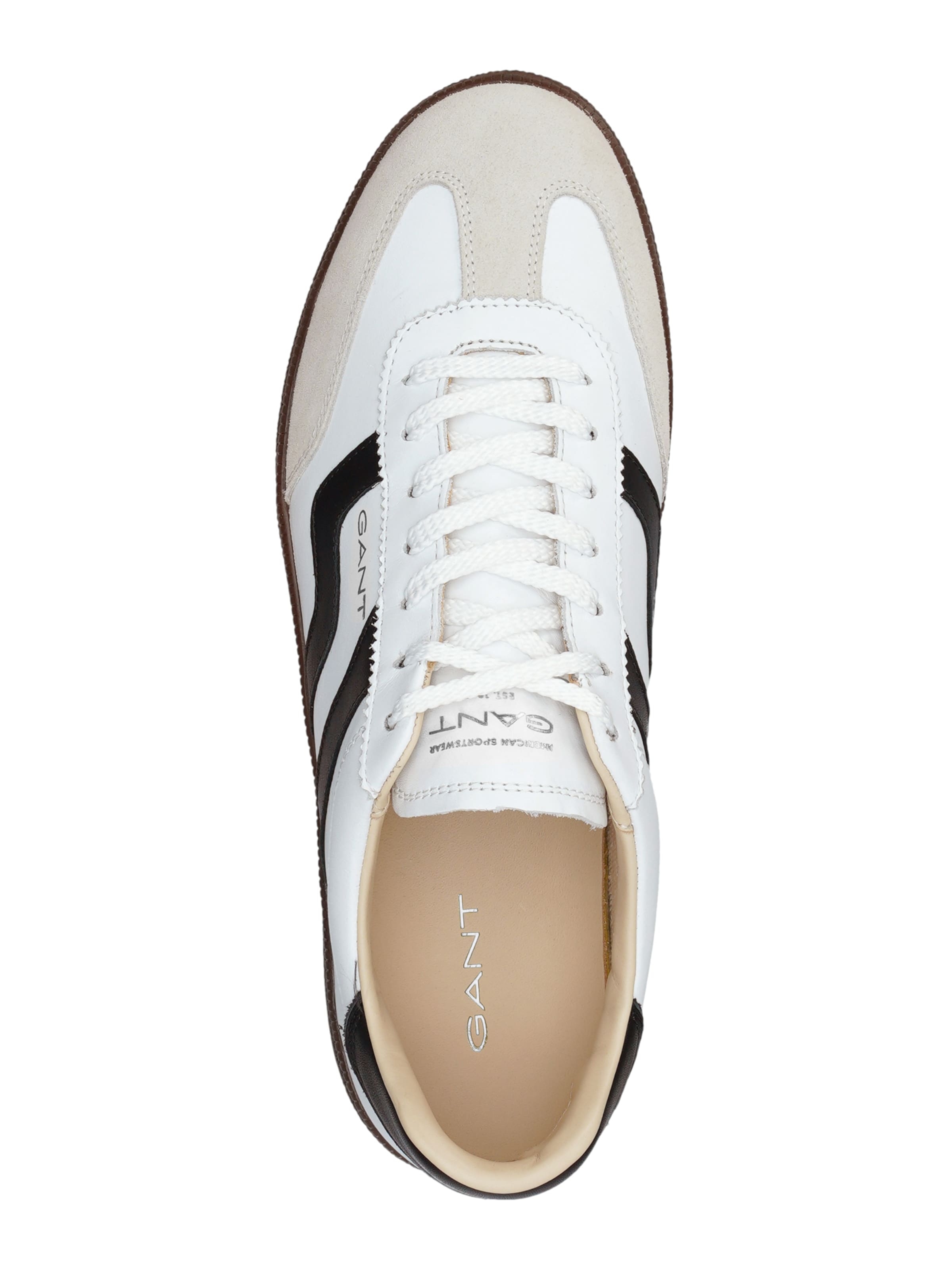 Baskets basses 'Cuzmo' GANT en blanc