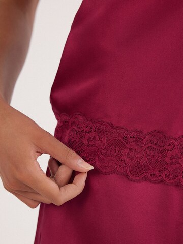 INTIMISSIMI Pajama Shirt in Red