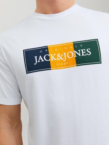 JACK & JONES Тениска 'CODYY' в бяло