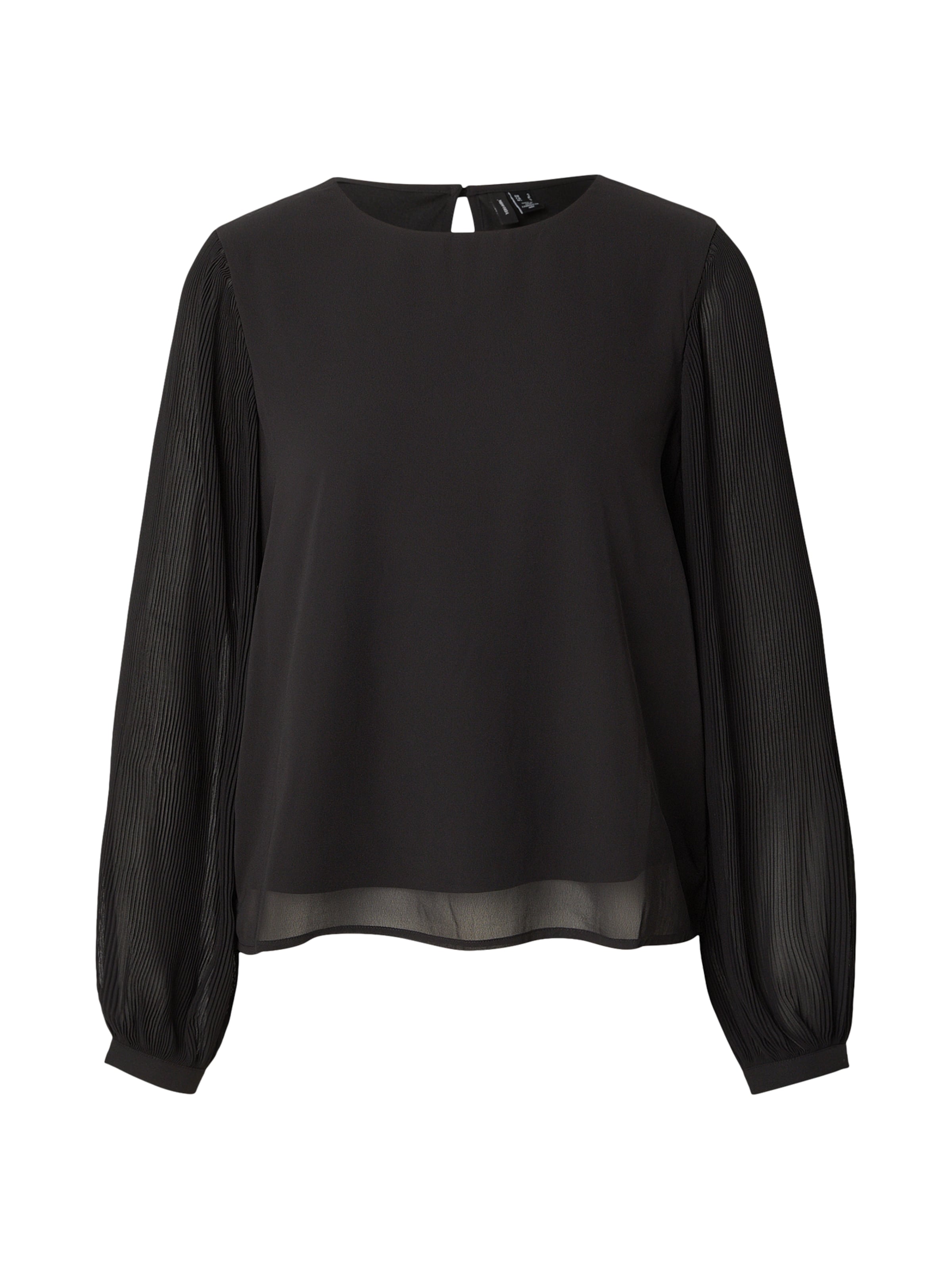 VERO MODA Blouse 'VMSIGNE' in Black: front