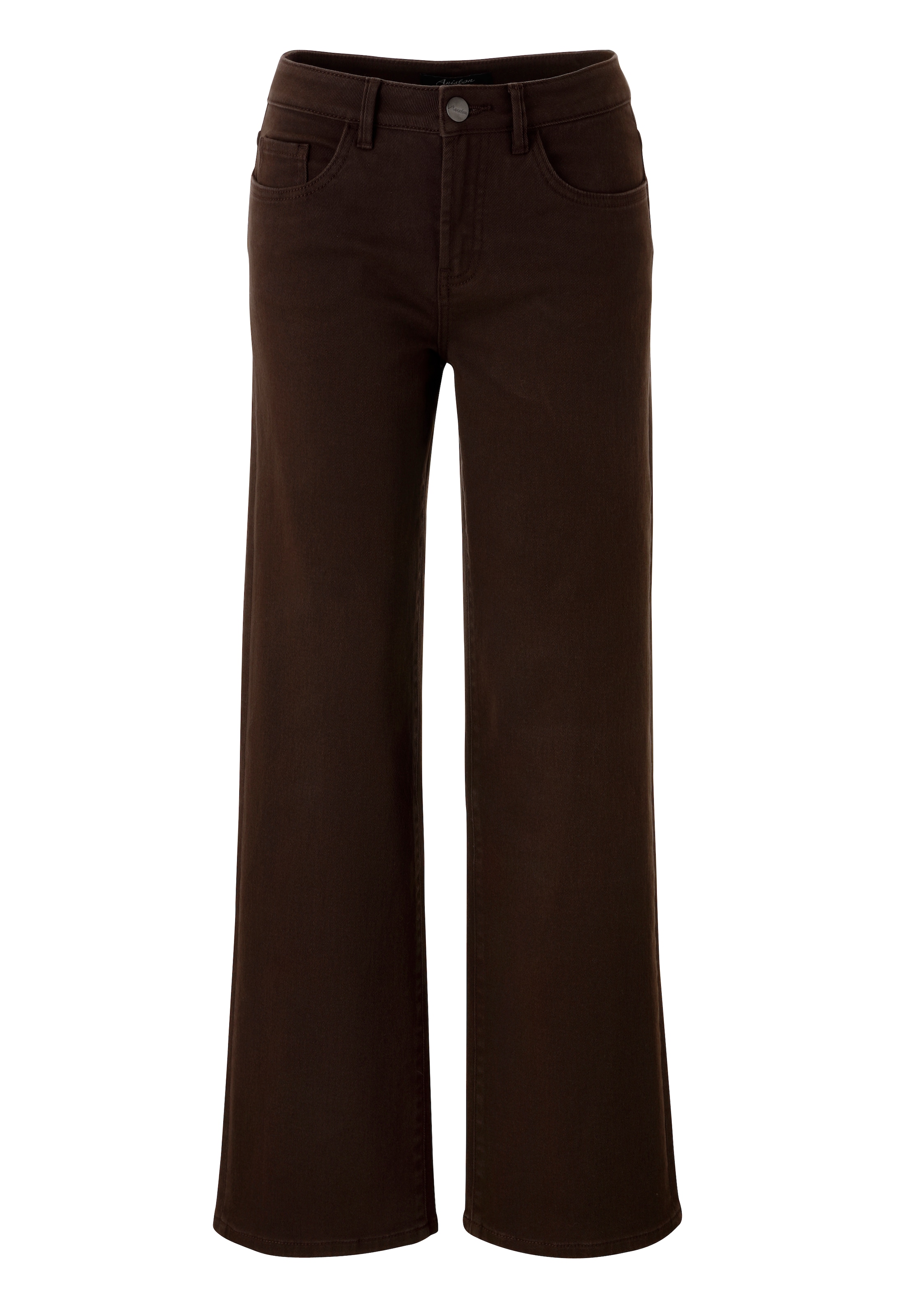 Aniston CASUAL Regular Jeans in Braun: Vorderseite