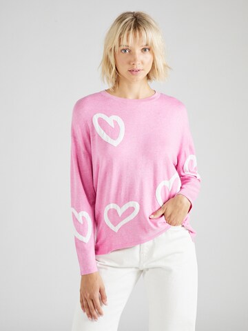 LIEBLINGSSTÜCK - Pullover em rosa: frente