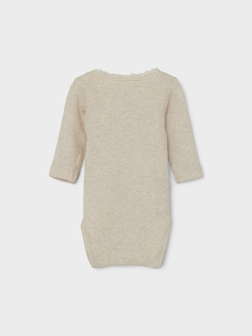 Tutina / body per bambino 'Kab' di NAME IT in beige