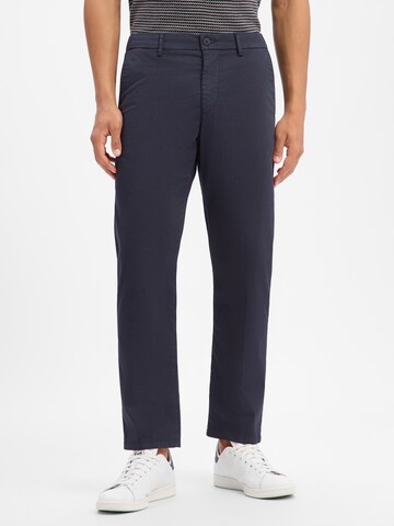 Regular Pantalon chino ' Ajend ' DRYKORN en bleu : devant