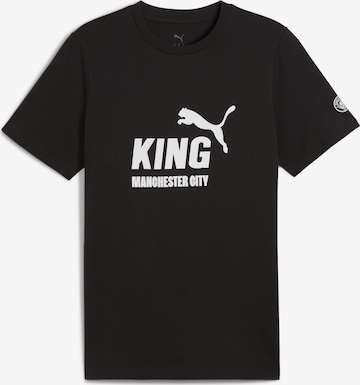 PUMA Functioneel shirt 'Manchester City' in Zwart: voorkant