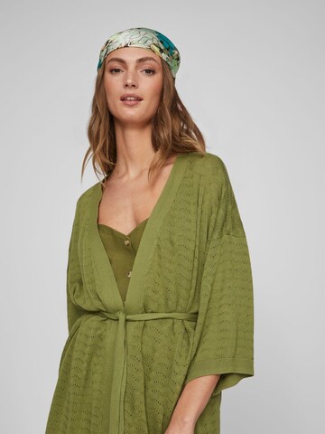 VILA Knit cardigan 'Lesly' in Green