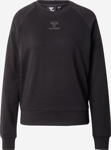 Sweat de sport 'ICONS' Hummel en noir : devant