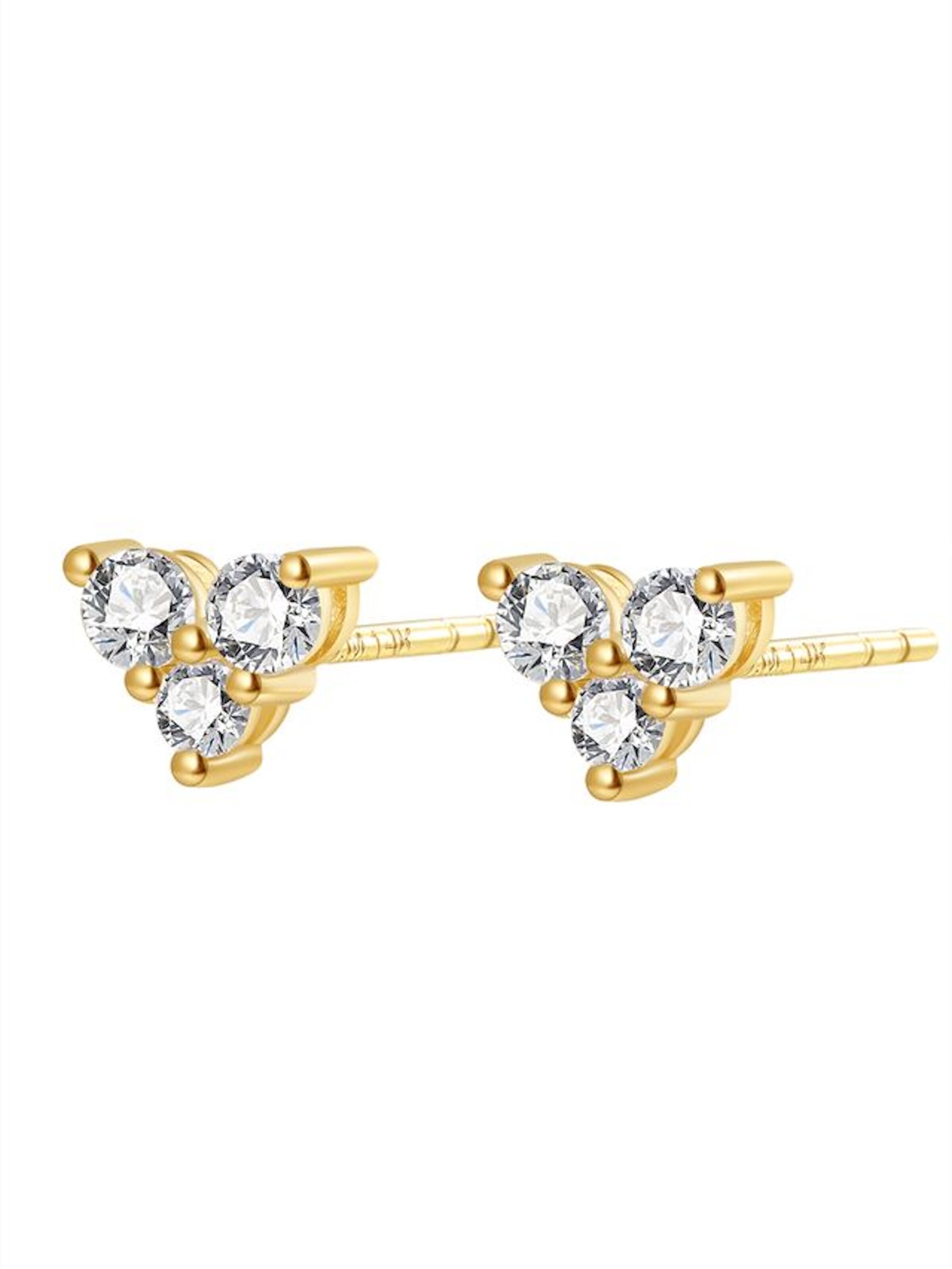 Dear Me Earrings 'Tenderness' in Gold: front