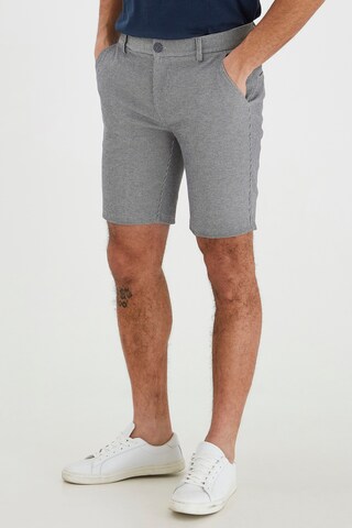 BLEND Regular Chino Pants 'AJO' in Grey: front