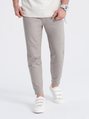 Ombre Regular Broek 'PASK-0142' in Grijs: voorkant