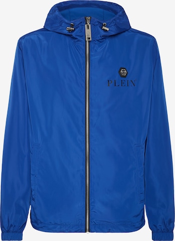 Giacca di mezza stagione ' Hexagon ' di Philipp Plein in blu: frontale