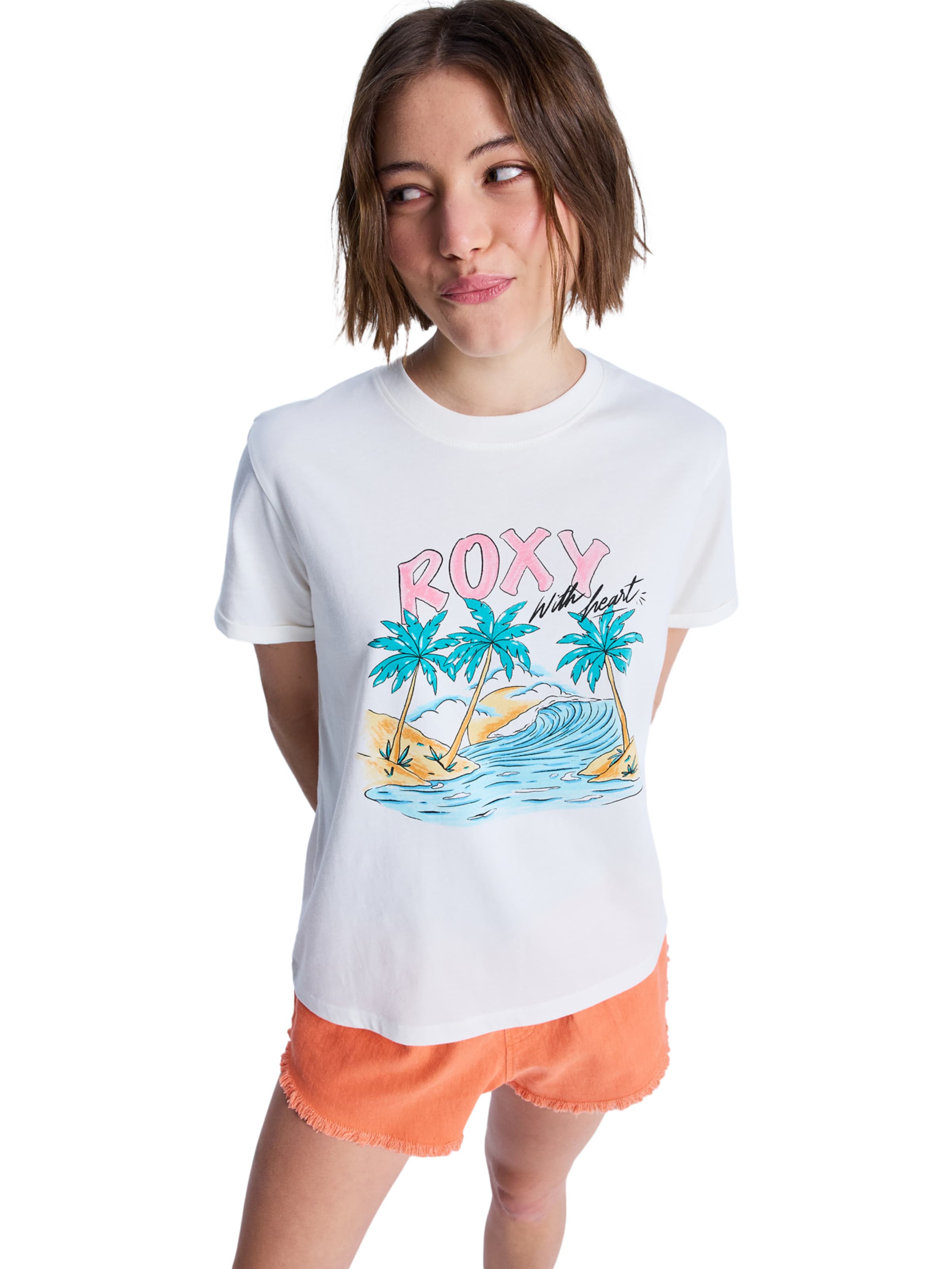 ROXY Shirt in White: front