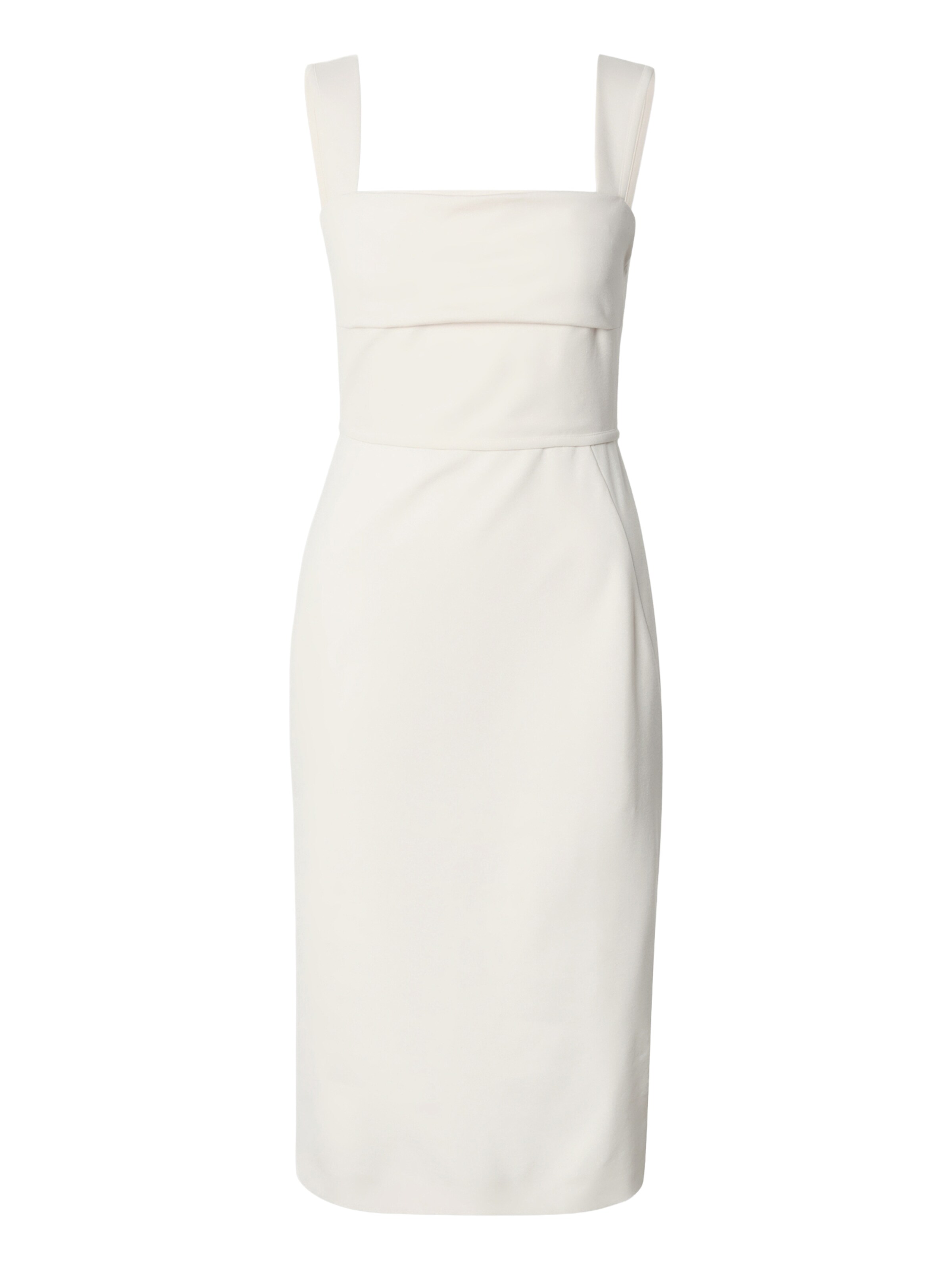 BOSS Vestido de tubo 'Drapera' en blanco lana, Vista del producto