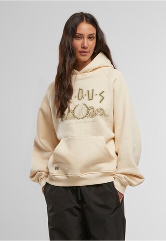 Pequs Sweatshirt 'Ancient Painting' in Beige