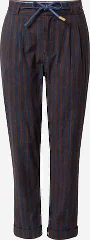 SCOTCH & SODA Pleat-Front Pants in Blue: front