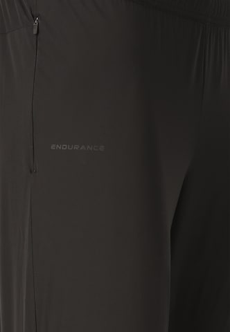 ENDURANCE Regular Laufhose 'Typhoro' in Schwarz