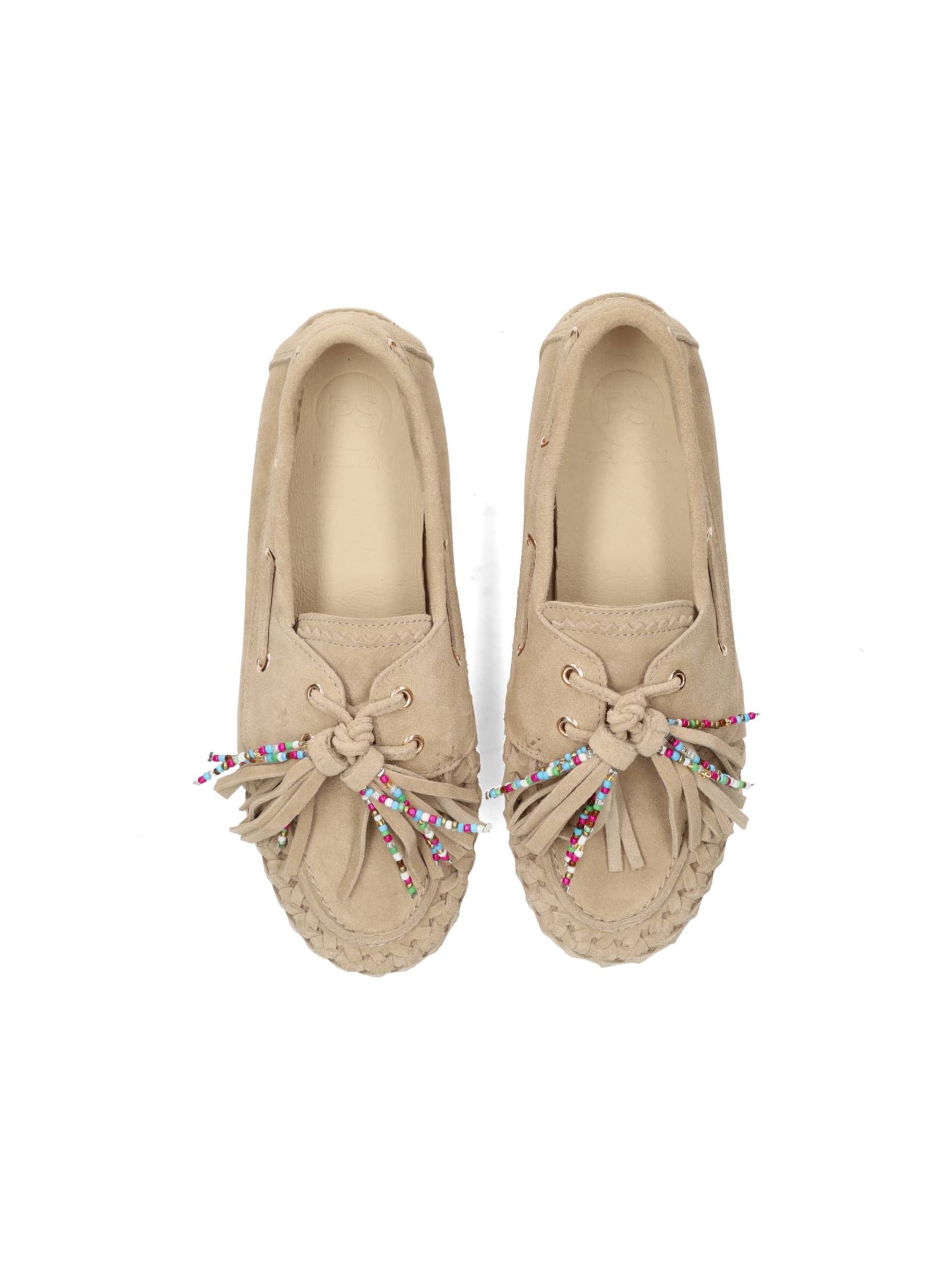 Mocassin 'Iris' Poelman en beige