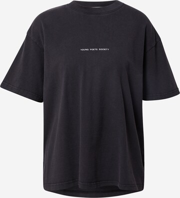 Young Poets T-shirt 'Be a poem Pria 214' i svart: framsida