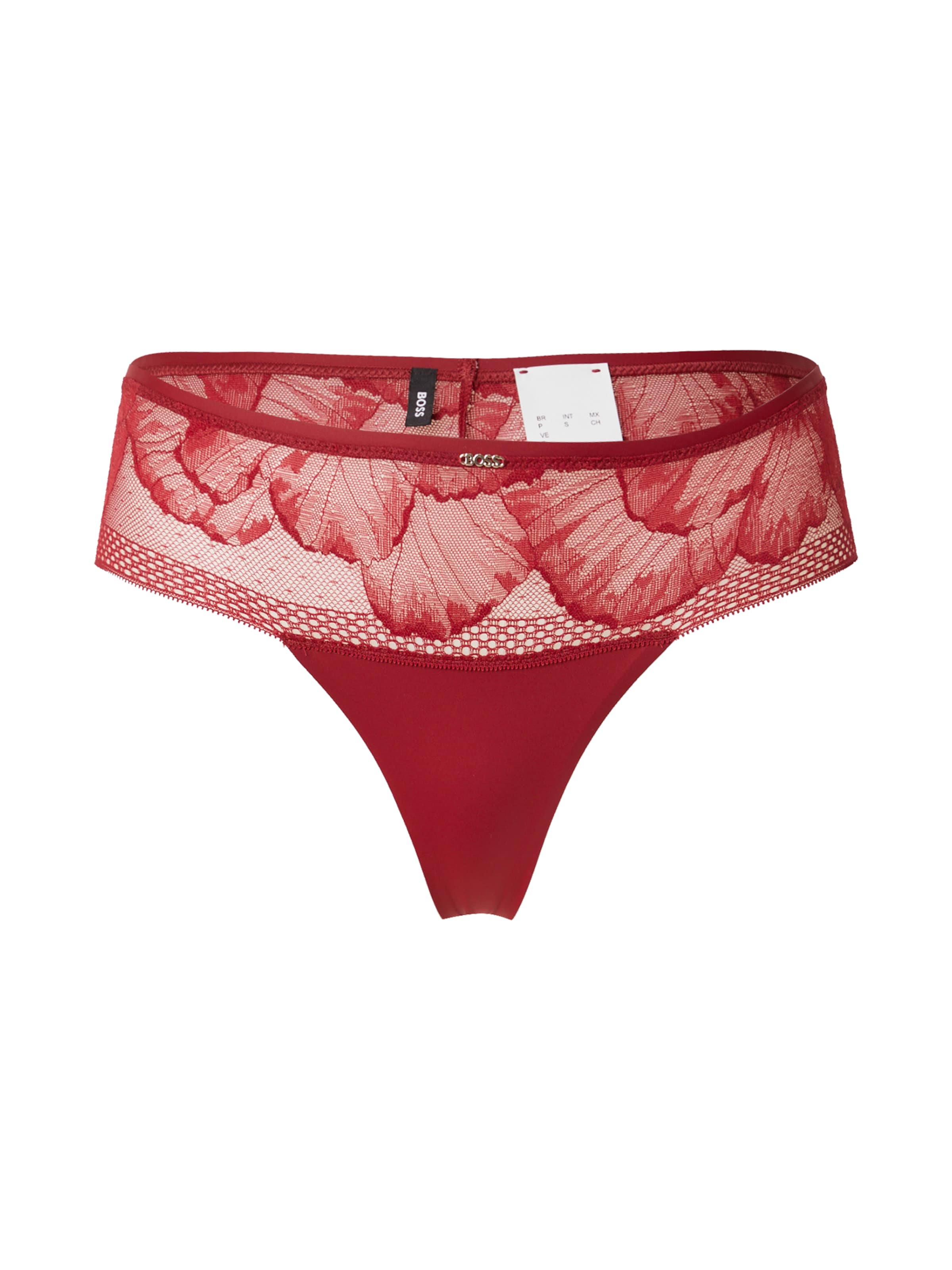 BOSS Стринги 'PEONY' в Красный: спереди