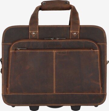 GREENBURRY Cart in Brown: front