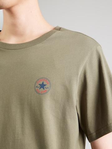 CONVERSE Shirt 'CORE CHUCK' in Groen