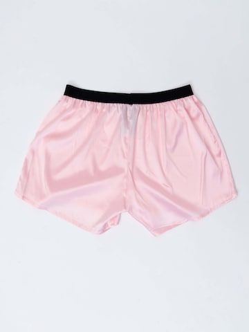 Boxers 'Silk Boxer Shorts' HACOY en rose