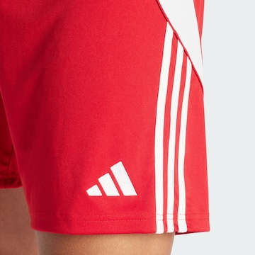 ADIDAS PERFORMANCE Regular Sportshorts 'Tiro 24' in Rot