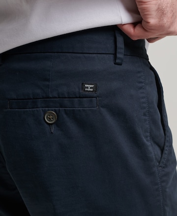 Superdry Slim fit Chino Pants in Blue