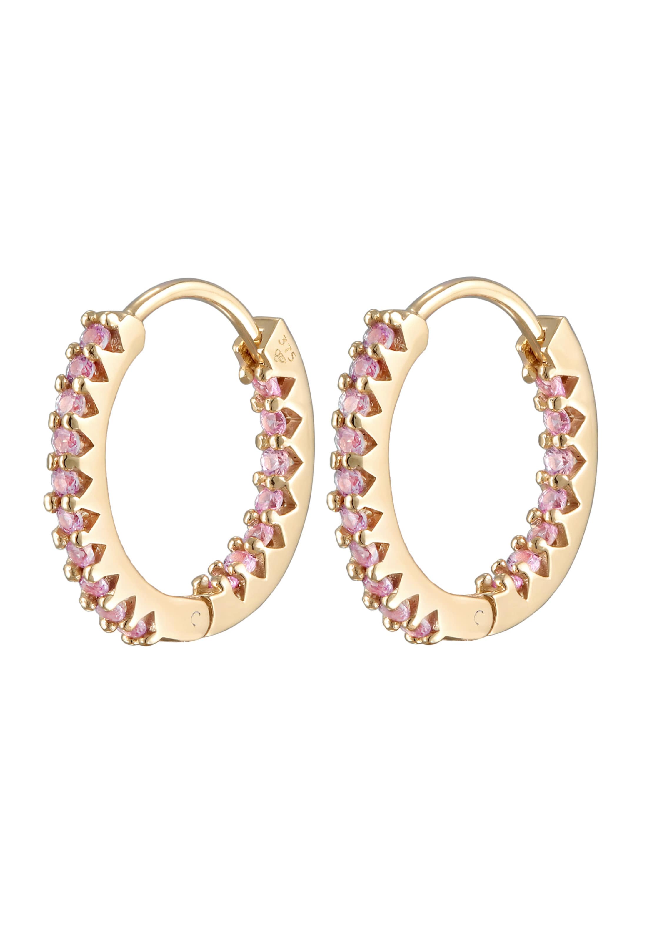 Boucles d'oreilles Haze&Glory en or : devant