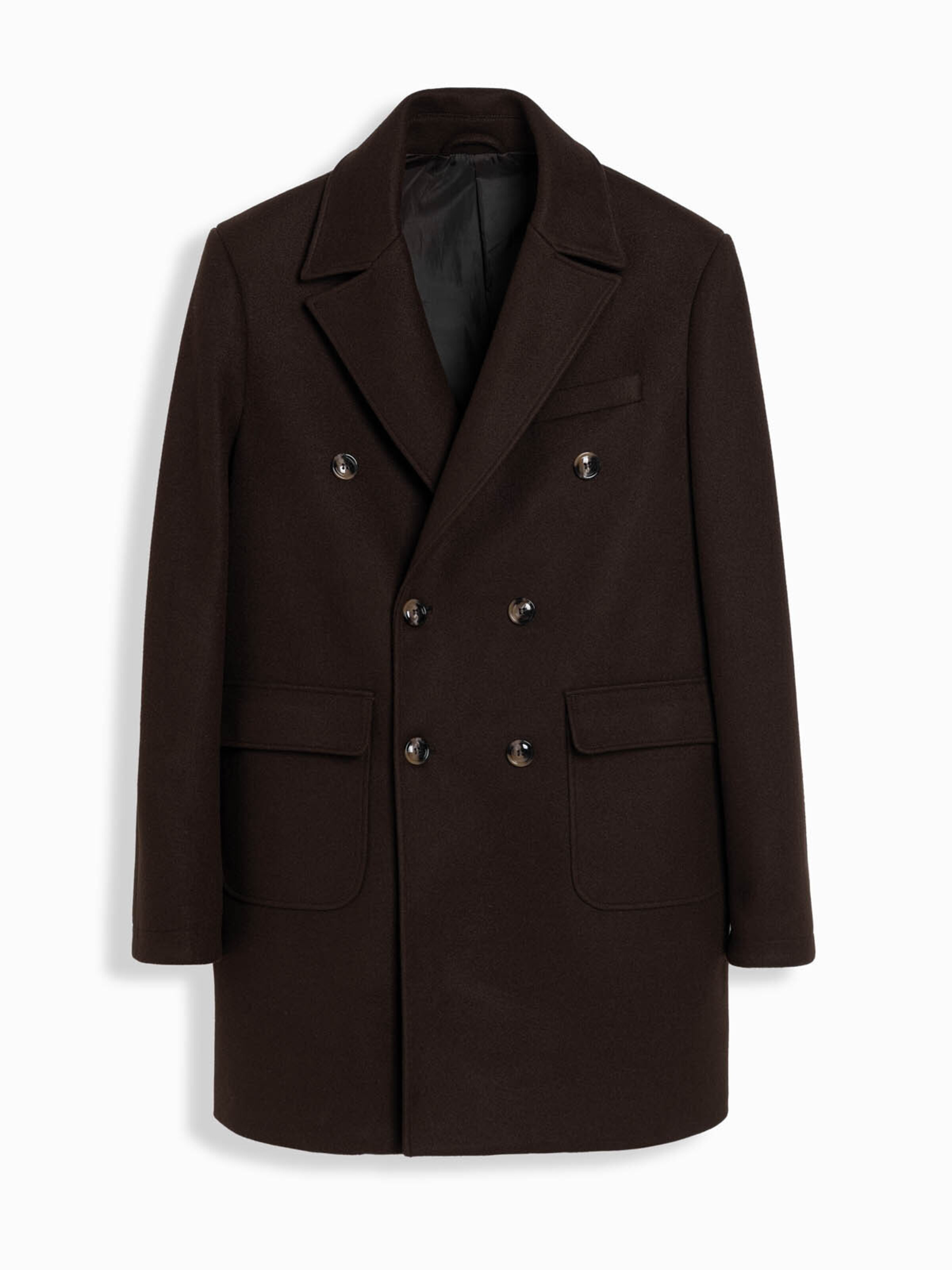 Ombre Winter Coat in Brown, Item view
