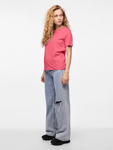 PIECES - Camisa 'RIA' em rosa