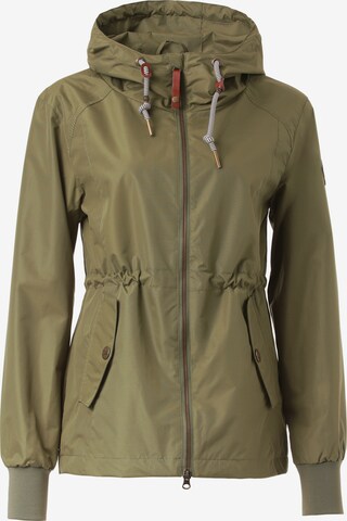 Lakeville Mountain Between-Season Jacket in Green: front