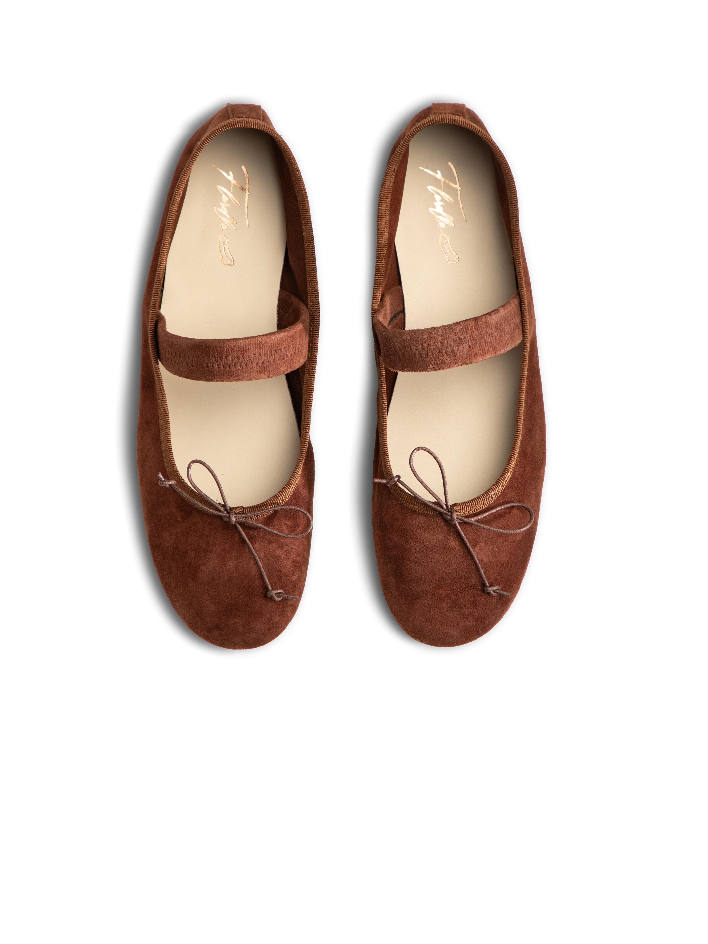 Ballerina 'Malvina' di Flarelle in marrone