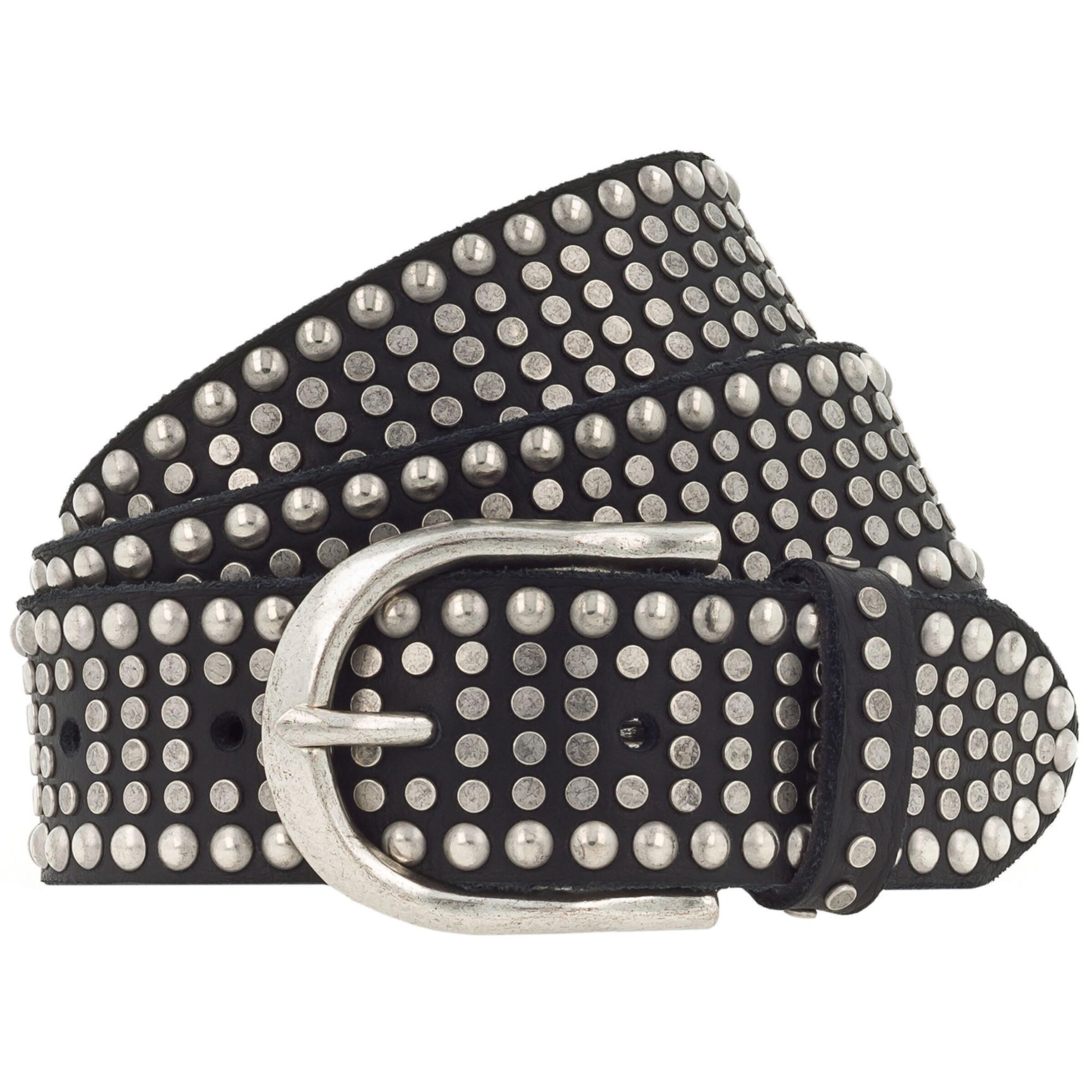 Cintura 'Riva' di B.BELT in nero: frontale