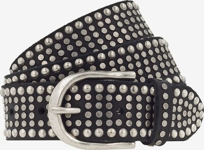 Cintura 'Riva' b.belt Handmade in Germany di colore nero / argento, Visualizzazione prodotti