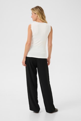 Cream Top 'Yuni' in White
